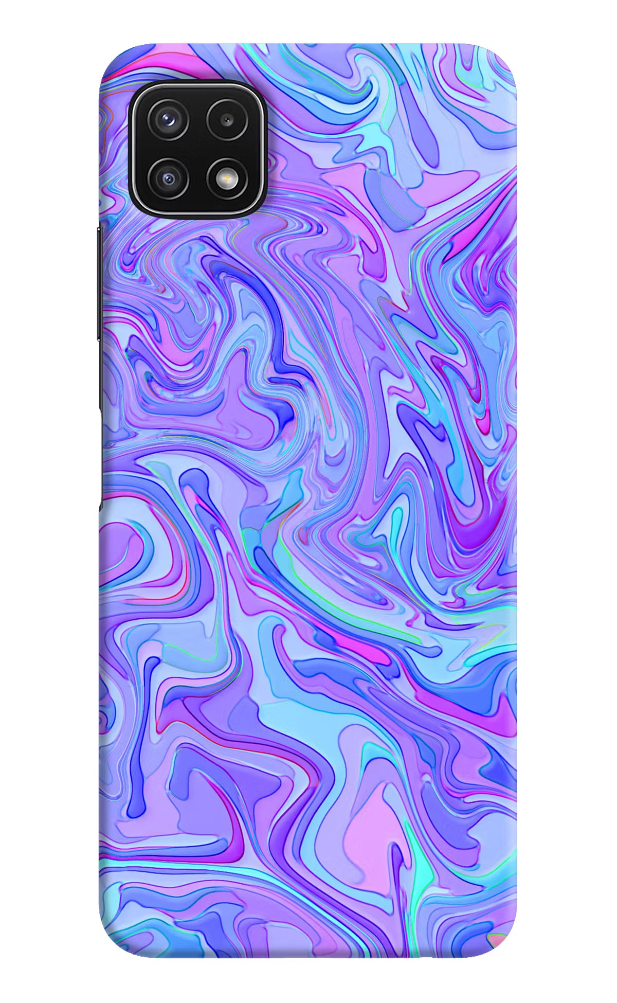 Glitter Samsung A22 5G Hard Case Back Cover by Casekaro