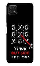 Think out of the BOX Samsung A22 5G Hard Case Back Cover by Casekaro