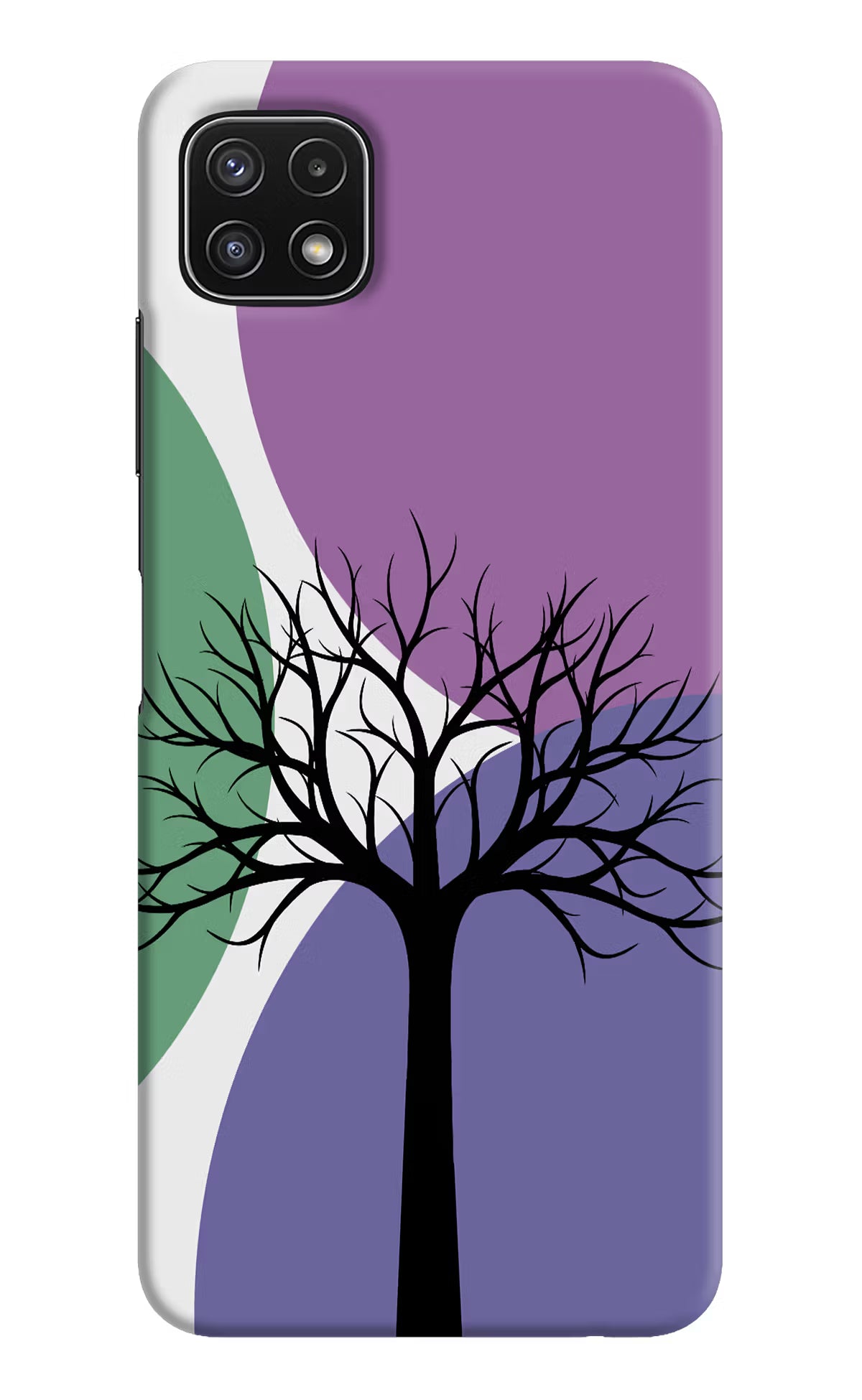 Tree Art Samsung A22 5G Hard Case Back Cover by Casekaro