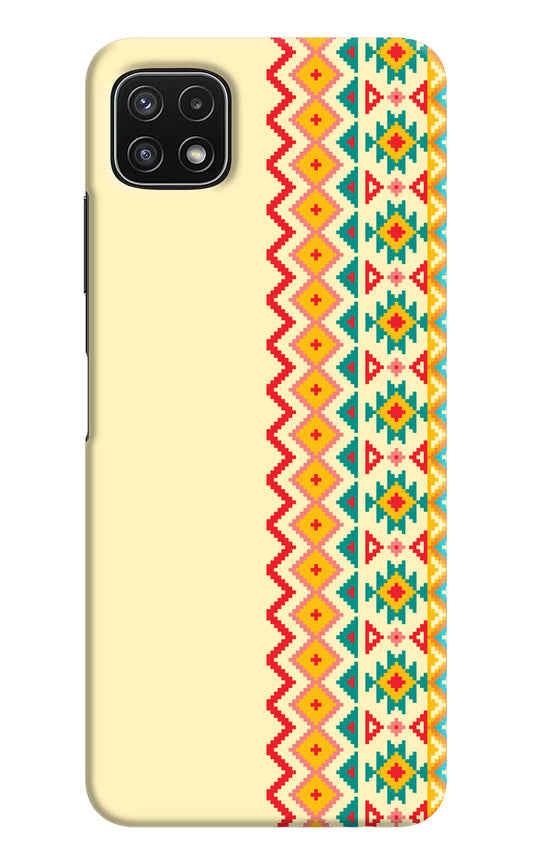 Ethnic Seamless Samsung A22 5G Hard Case Back Cover by Casekaro