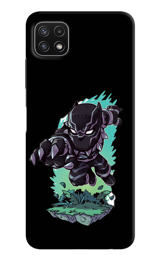 Black Panther Samsung A22 5G Hard Case Back Cover by Casekaro