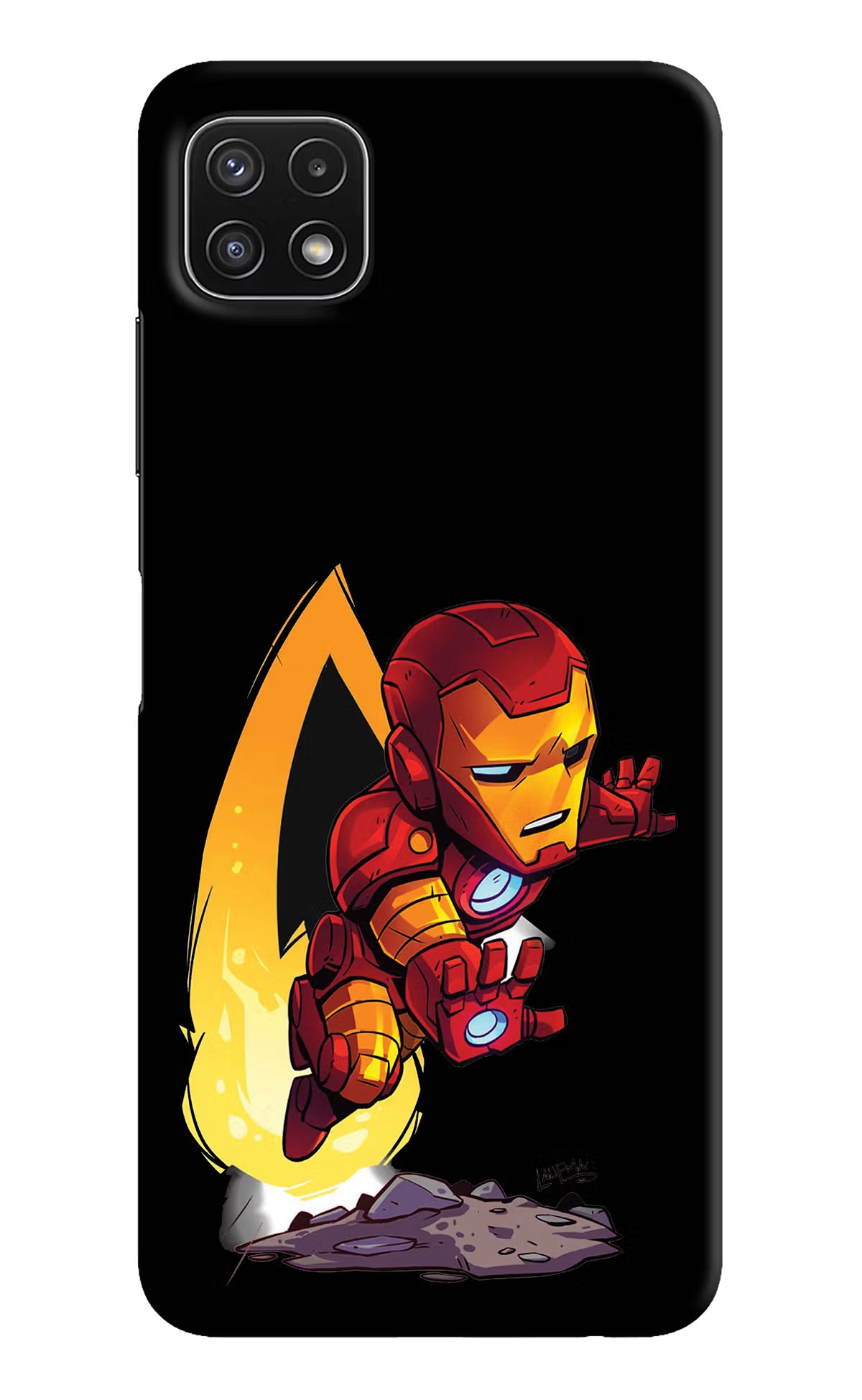 IronMan Samsung A22 5G Hard Case Back Cover by Casekaro