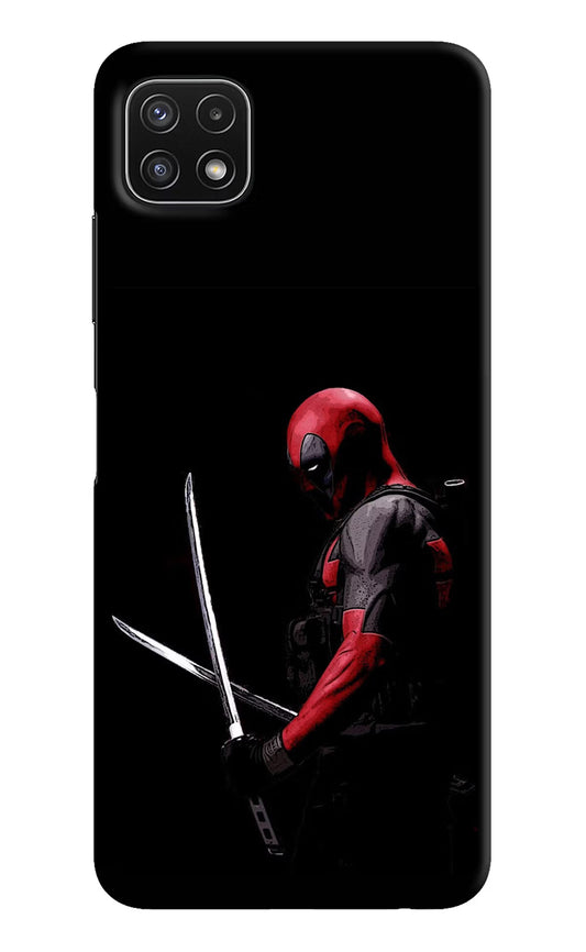 Deadpool Samsung A22 5G Hard Case Back Cover by Casekaro