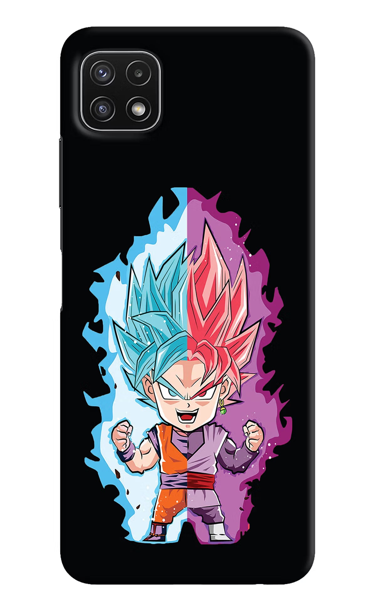Chota Goku Samsung A22 5G Hard Case Back Cover by Casekaro