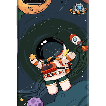 Cartoon Astronaut Samsung A22 5G Hard Case Back Cover by Casekaro