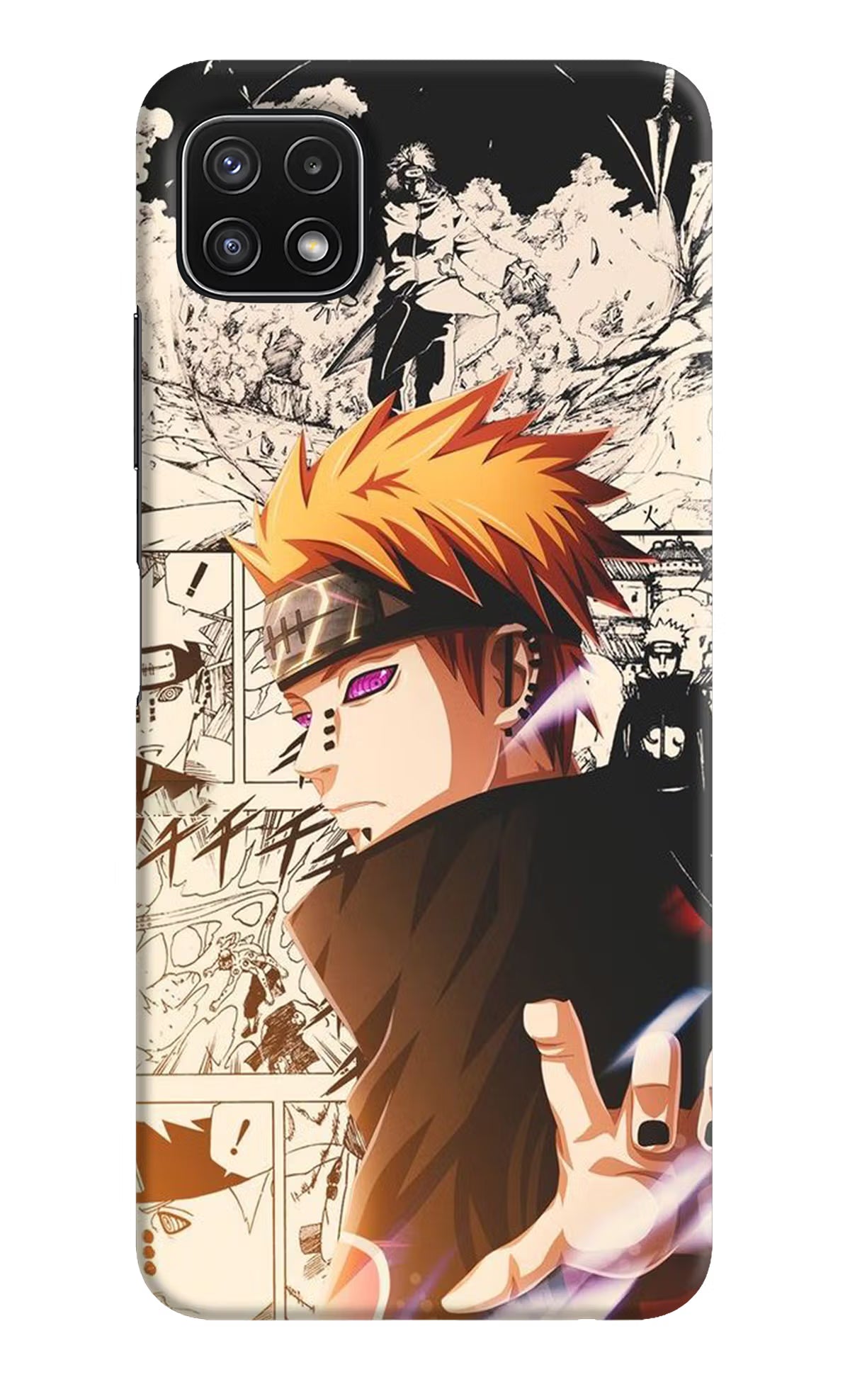 Pain Anime Samsung A22 5G Hard Case Back Cover by Casekaro