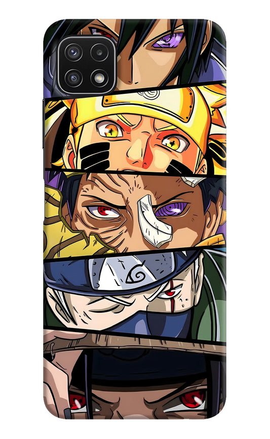 Naruto Character Samsung A22 5G Hard Case Back Cover by Casekaro