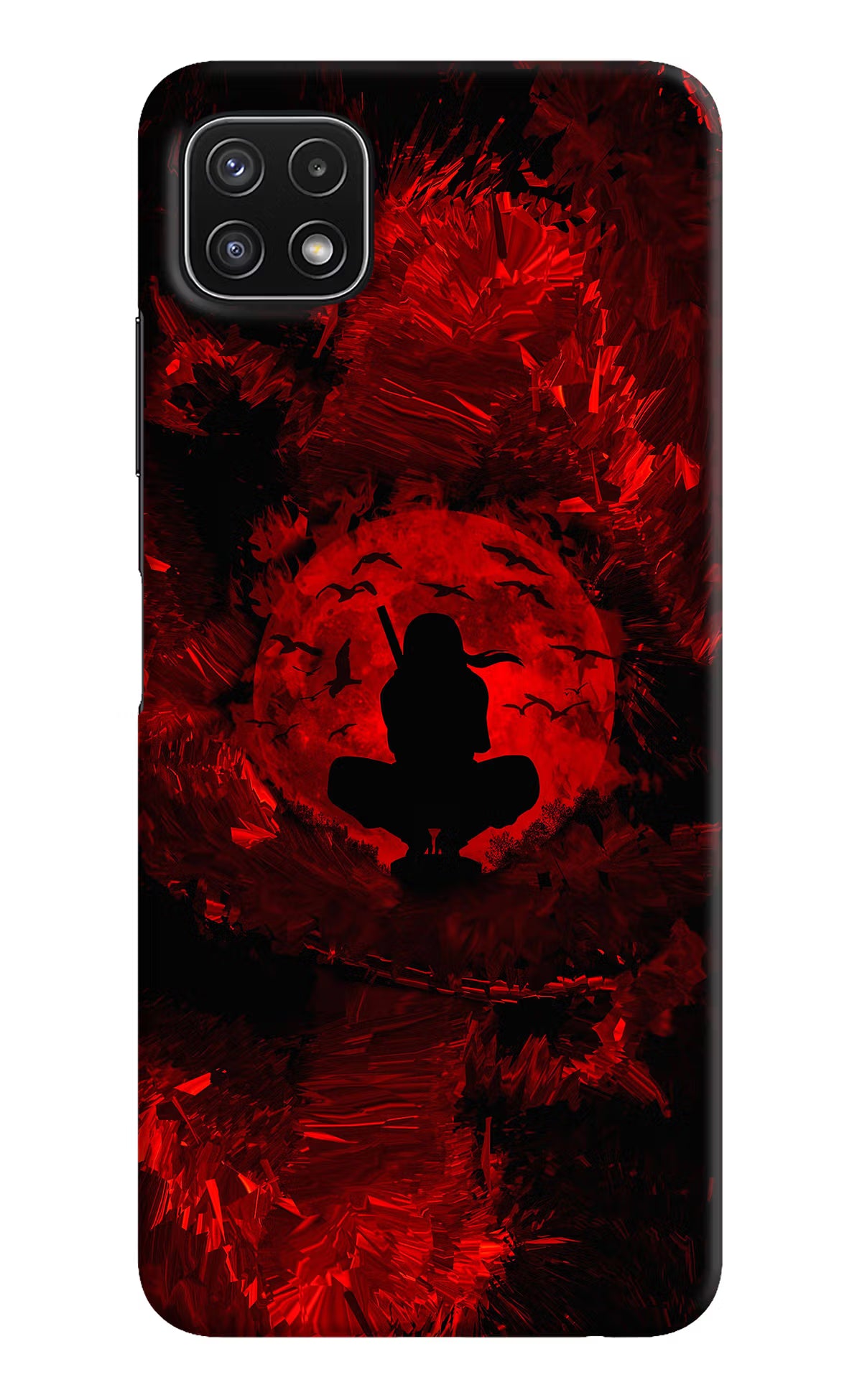 Itachi Uchiha Samsung A22 5G Hard Case Back Cover by Casekaro