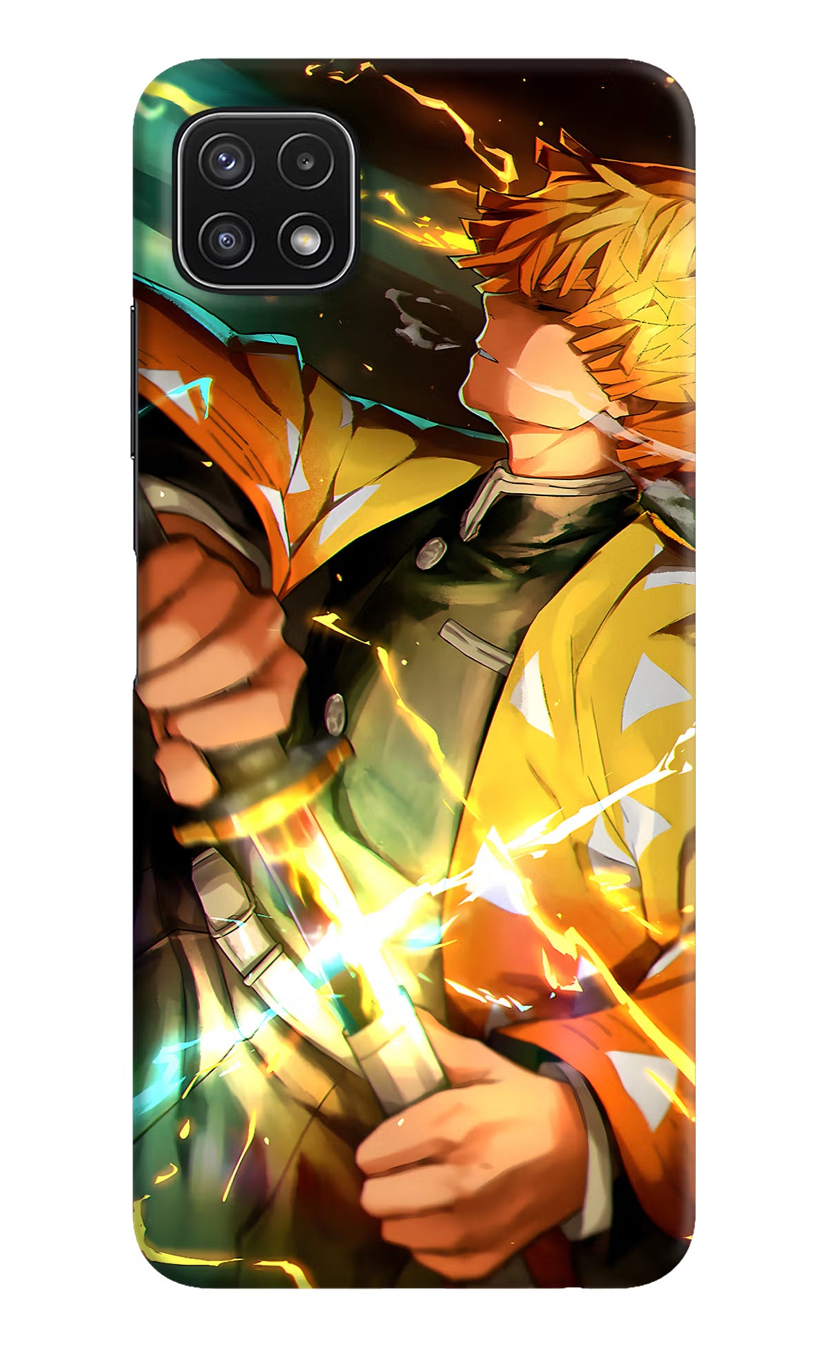 Demon Slayer Samsung A22 5G Hard Case Back Cover by Casekaro