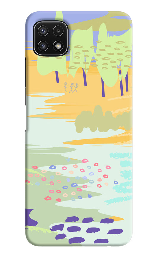 Scenery Samsung A22 5G Hard Case Back Cover by Casekaro
