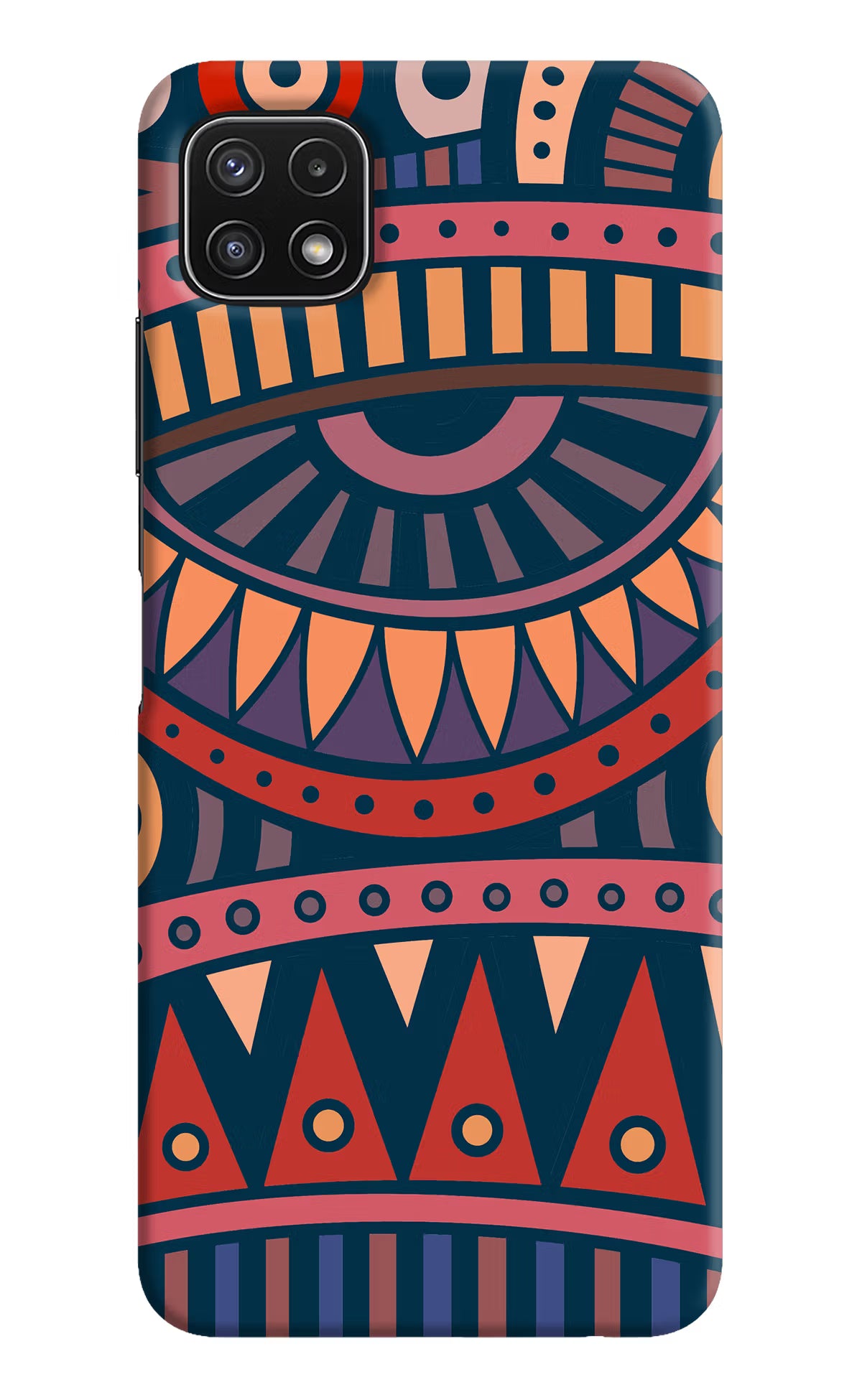 African Culture Design Samsung A22 5G Hard Case Back Cover by Casekaro