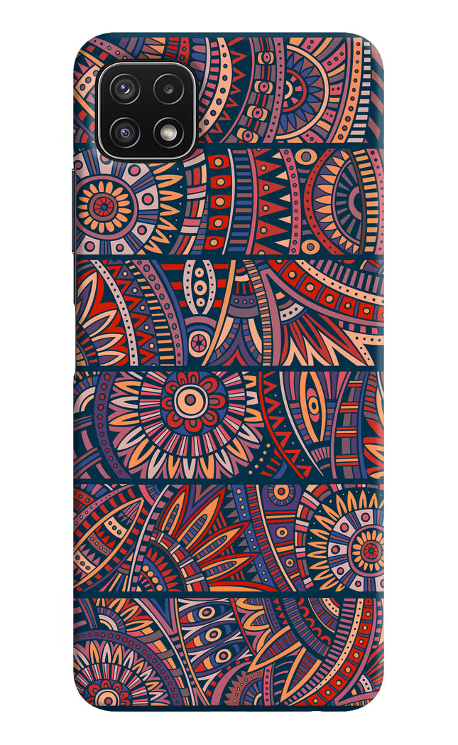 African Culture Design Samsung A22 5G Hard Case Back Cover by Casekaro