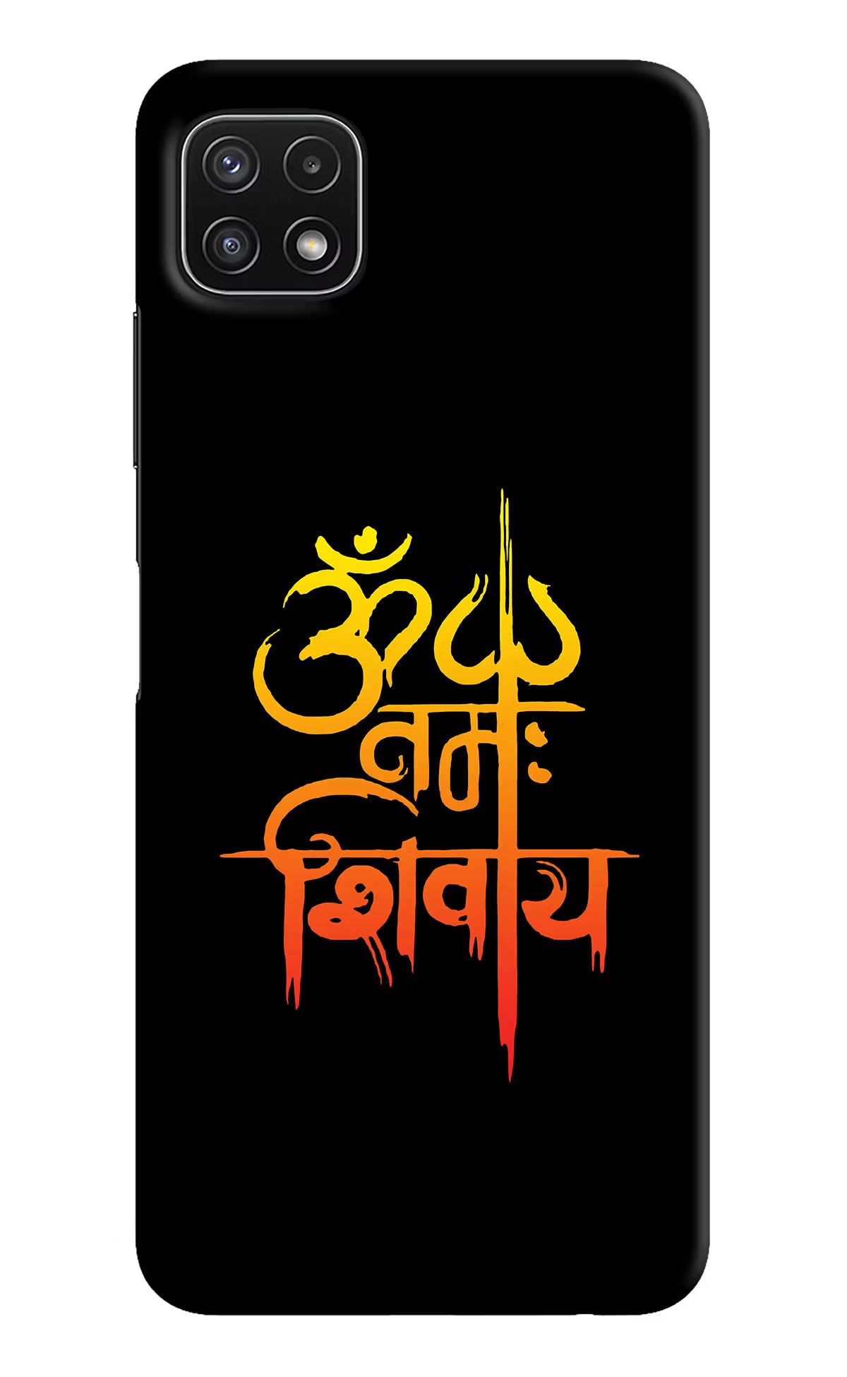 Om Namah Shivay Samsung A22 5G Hard Case Back Cover by Casekaro