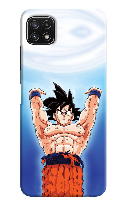 Goku Power Samsung A22 5G Hard Case Back Cover by Casekaro