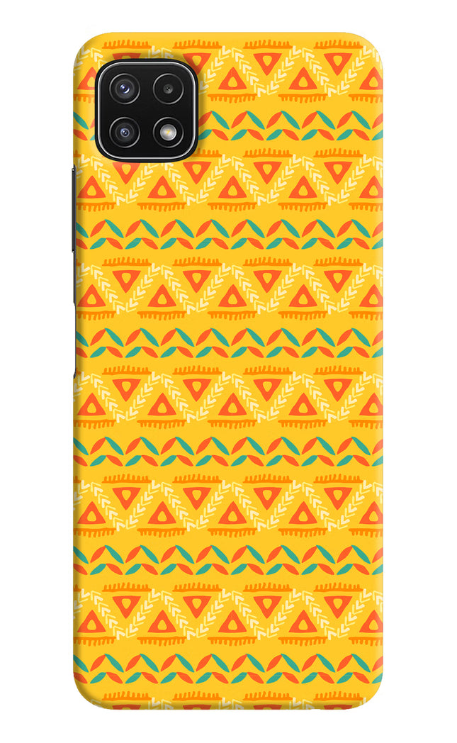 Tribal Pattern Samsung A22 5G Hard Case Back Cover by Casekaro