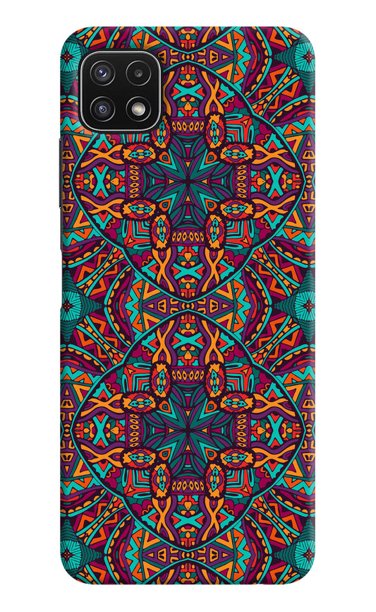 Colour Mandala Samsung A22 5G Hard Case Back Cover by Casekaro