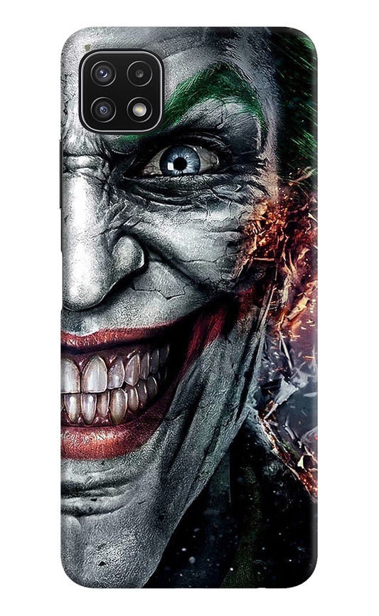 Joker Cam Samsung A22 5G Hard Case Back Cover by Casekaro