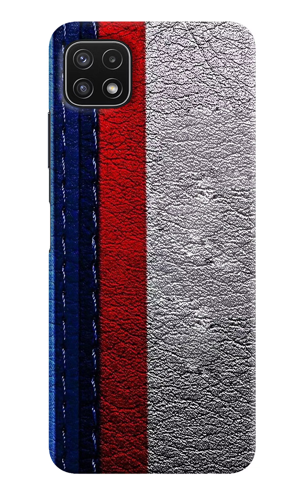 BMW Stripes Samsung A22 5G Hard Case Back Cover by Casekaro