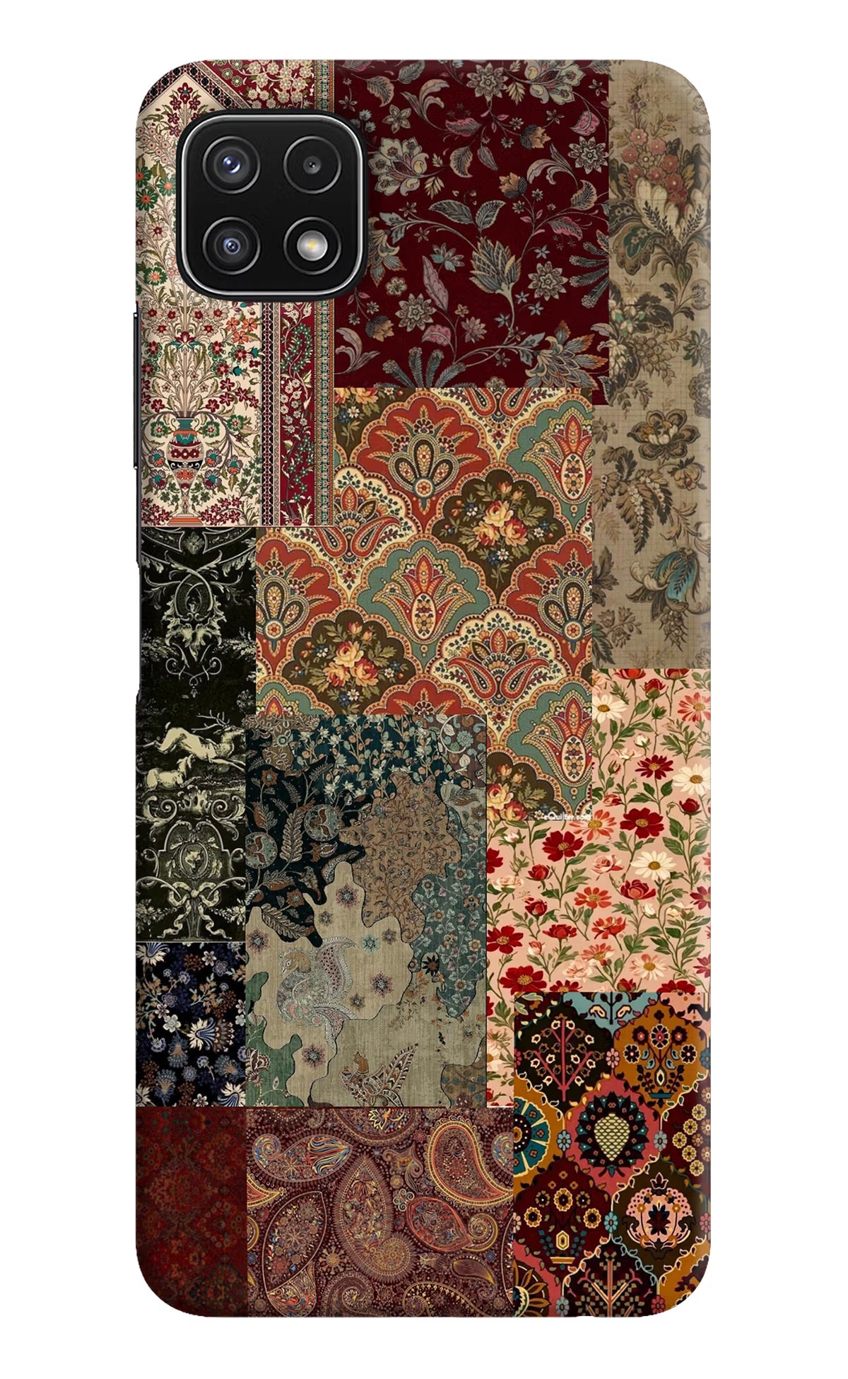 Desi Print Samsung A22 5G Hard Case Back Cover by Casekaro