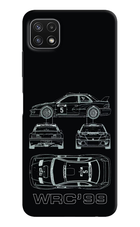 WRC'99 Samsung A22 5G Hard Case Back Cover by Casekaro