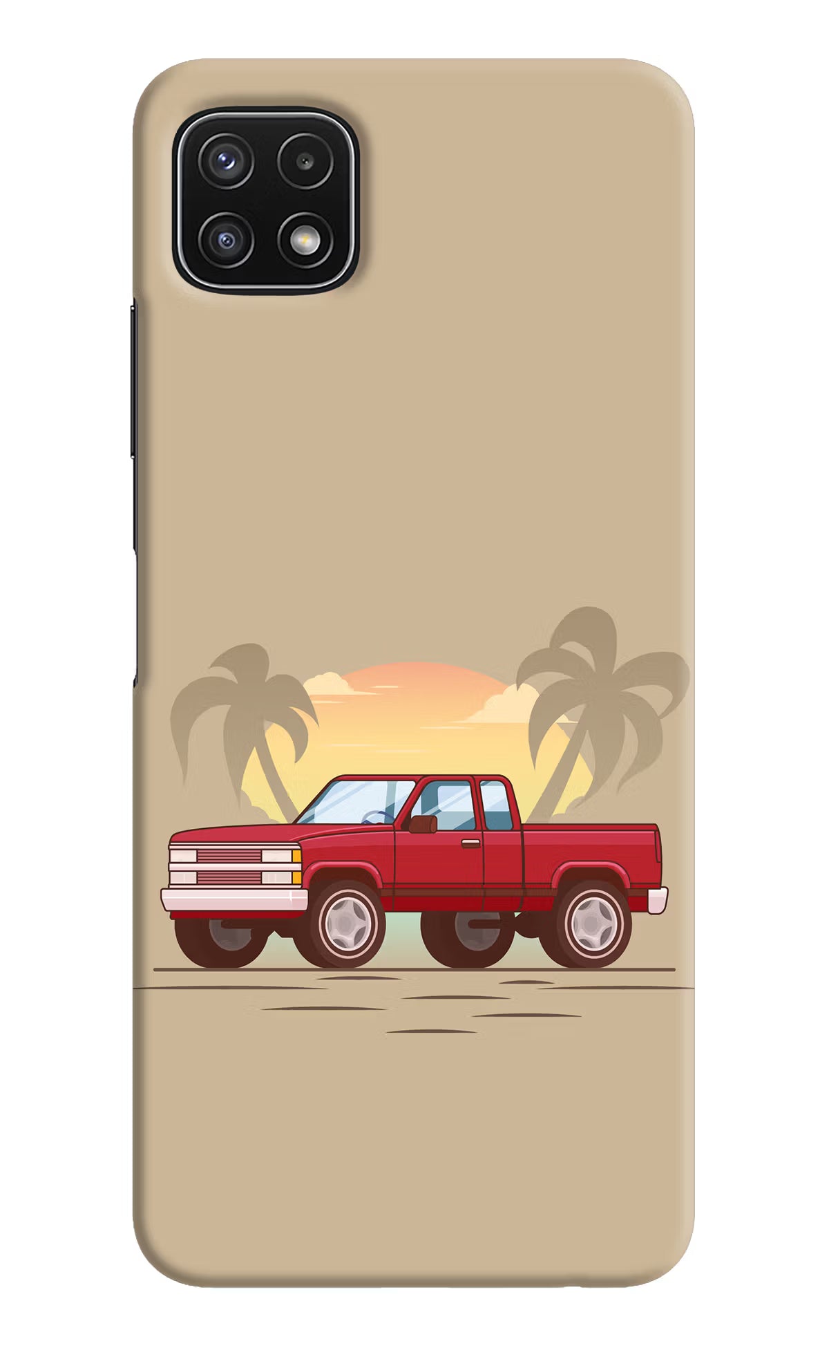 Desert Classic Drive Samsung A22 5G Hard Case Back Cover by Casekaro