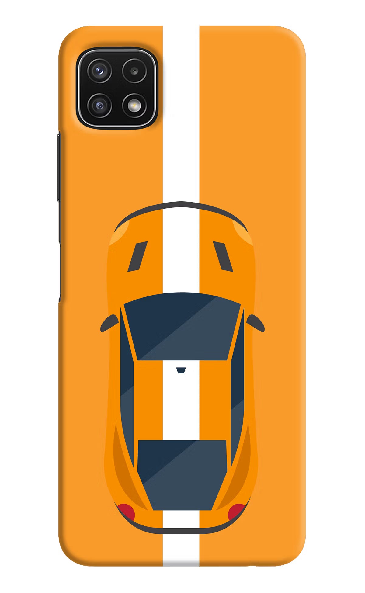 Highway Pursuit Samsung A22 5G Hard Case Back Cover by Casekaro