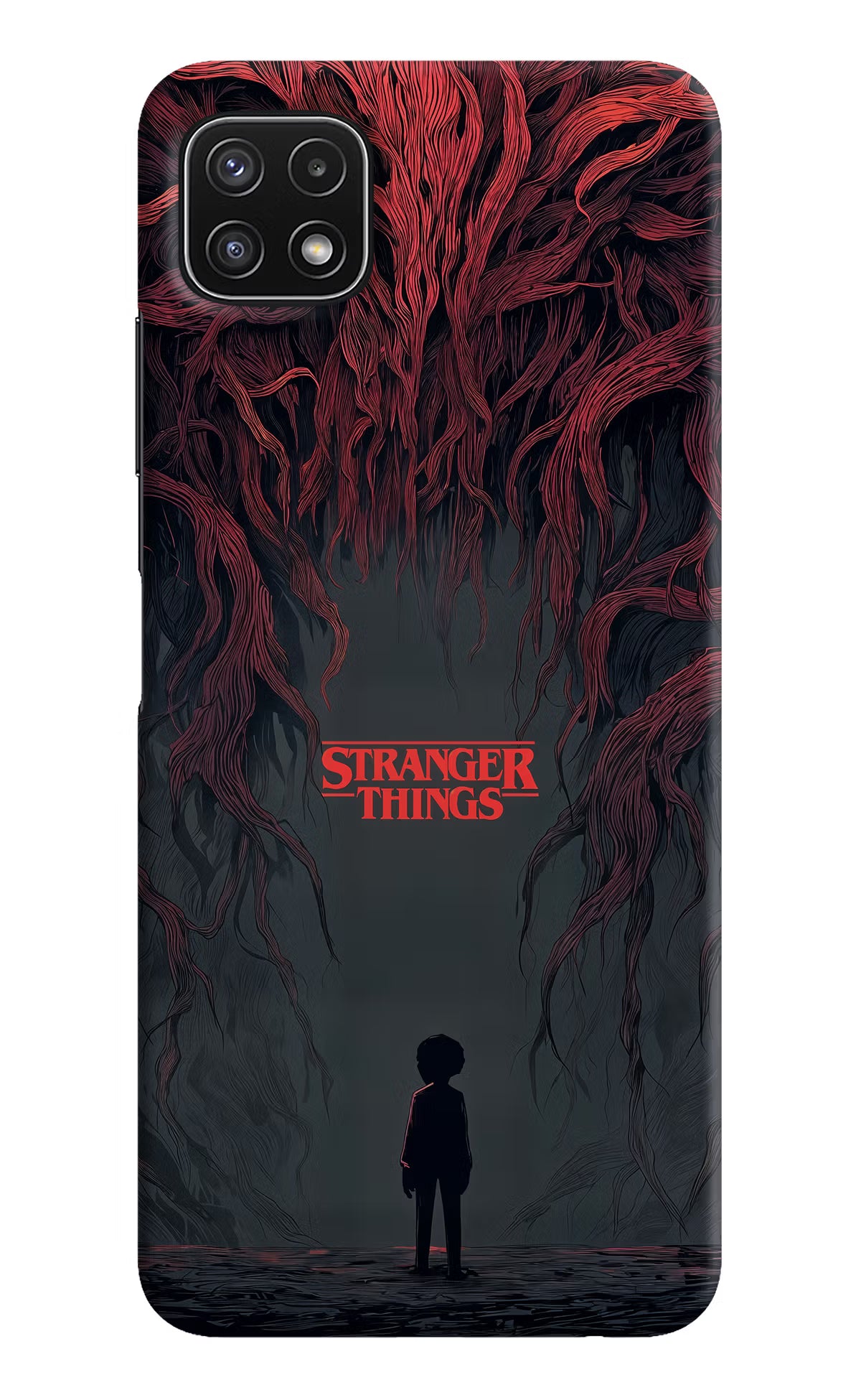 Ordinary Things Dark Side Samsung A22 5G Hard Case Back Cover by Casekaro