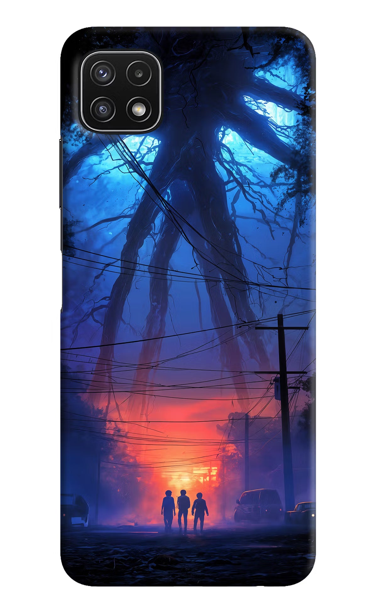 Ordinary Things Shadow Samsung A22 5G Hard Case Back Cover by Casekaro