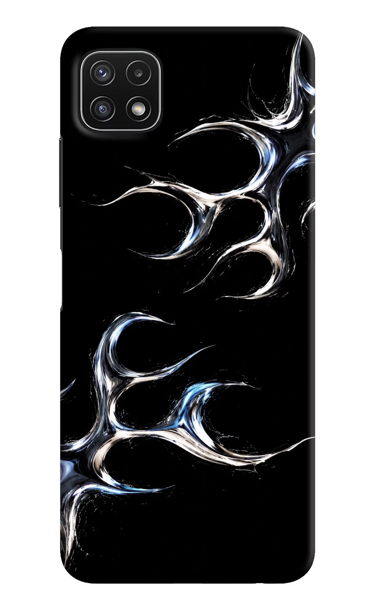 Chrome Tribal Samsung A22 5G Hard Case Back Cover by Casekaro