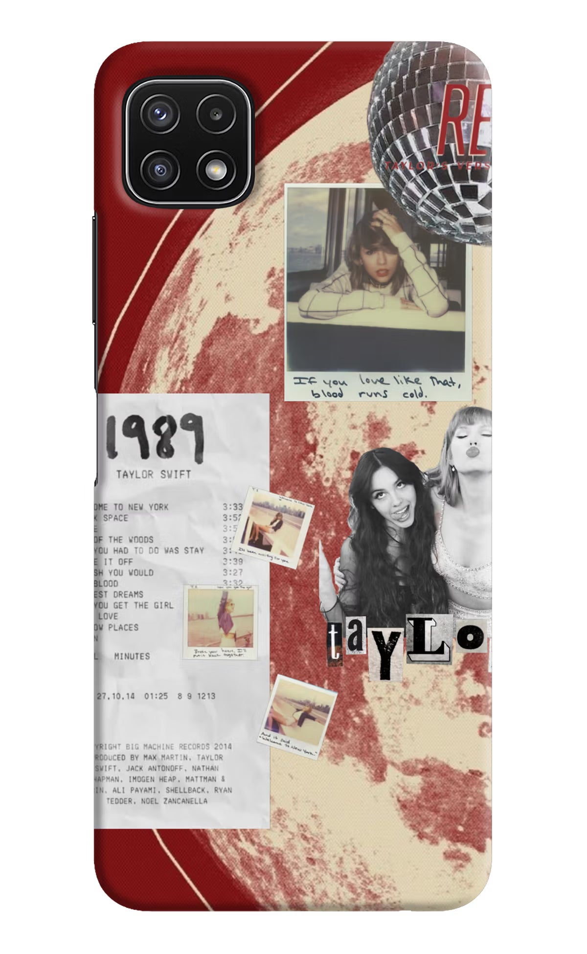 Taylor Swift Samsung A22 5G Back Cover