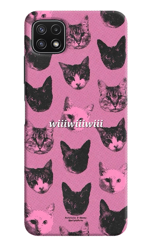 Pink Cats Samsung A22 5G Back Cover
