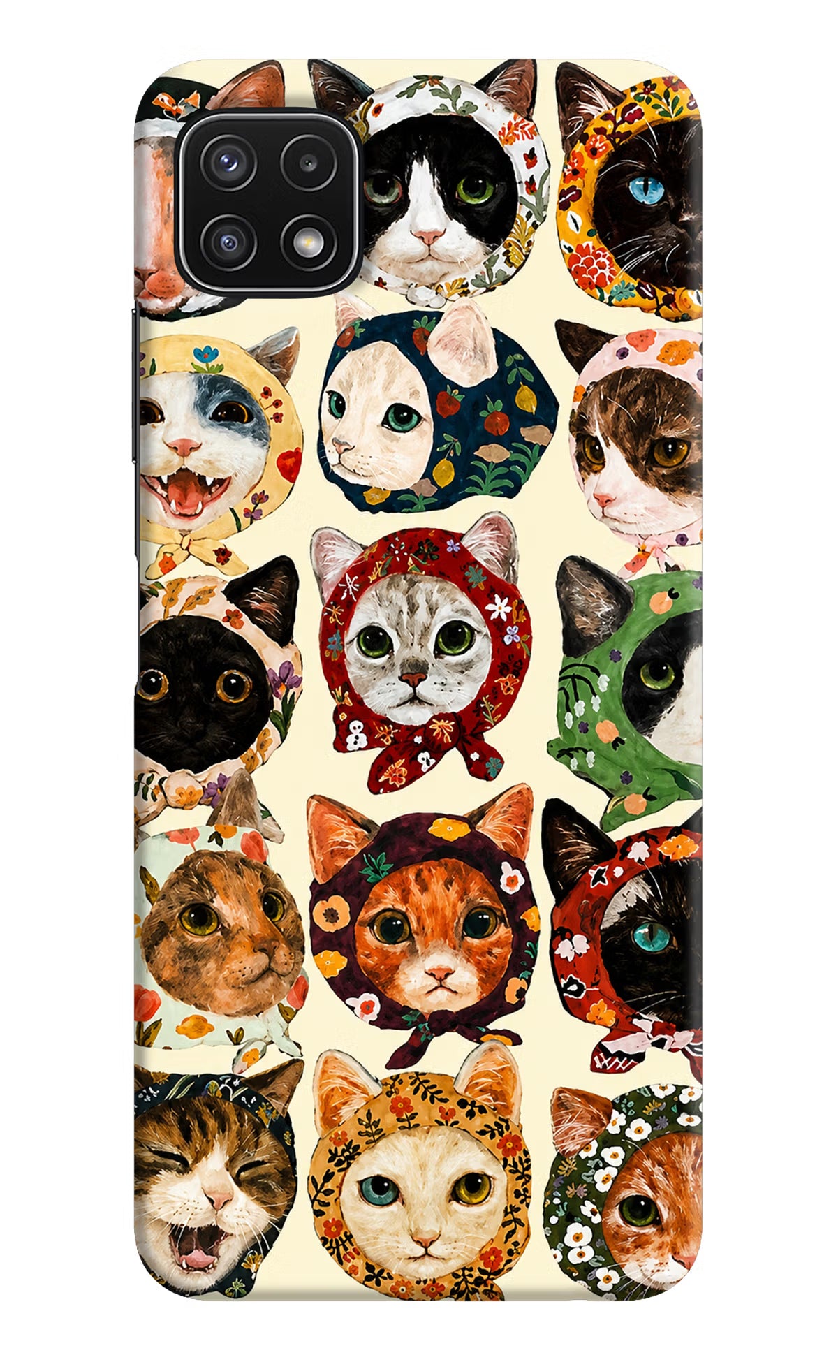 Cool Cat Samsung A22 5G Back Cover