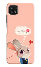 Judy Charm Samsung A22 5G Hard Case Back Cover by Casekaro