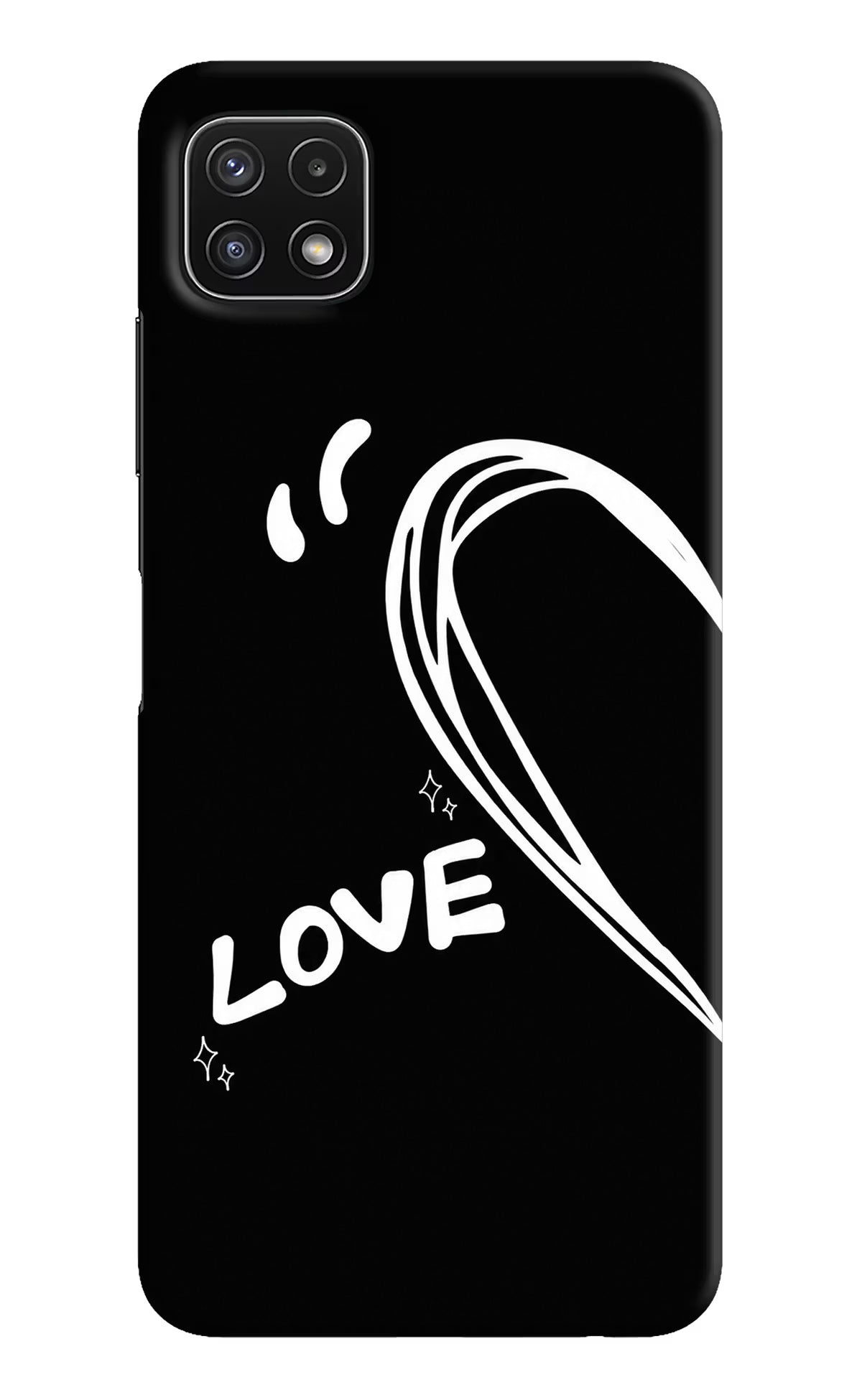 Love Line Samsung A22 5G Back Cover