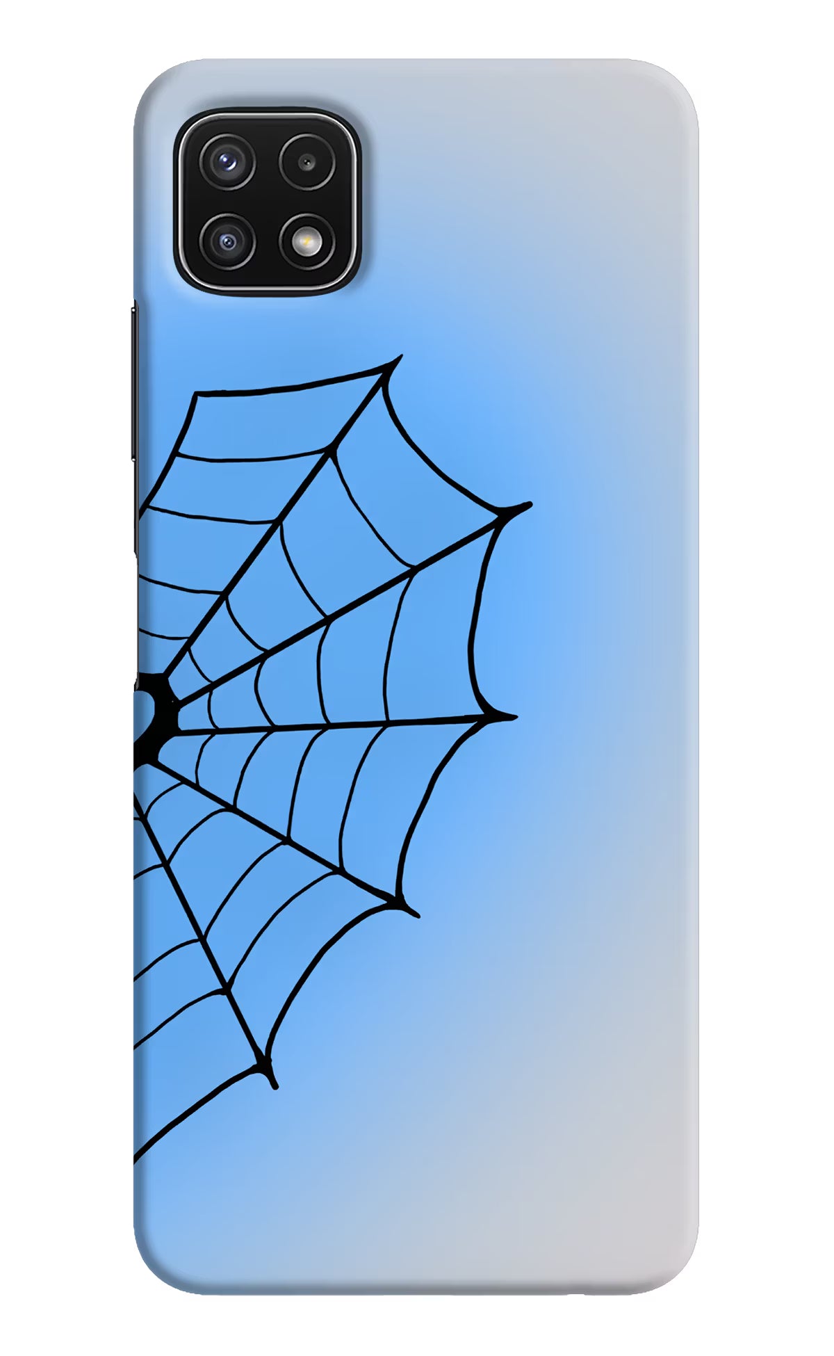 Blue Web Samsung A22 5G Back Cover