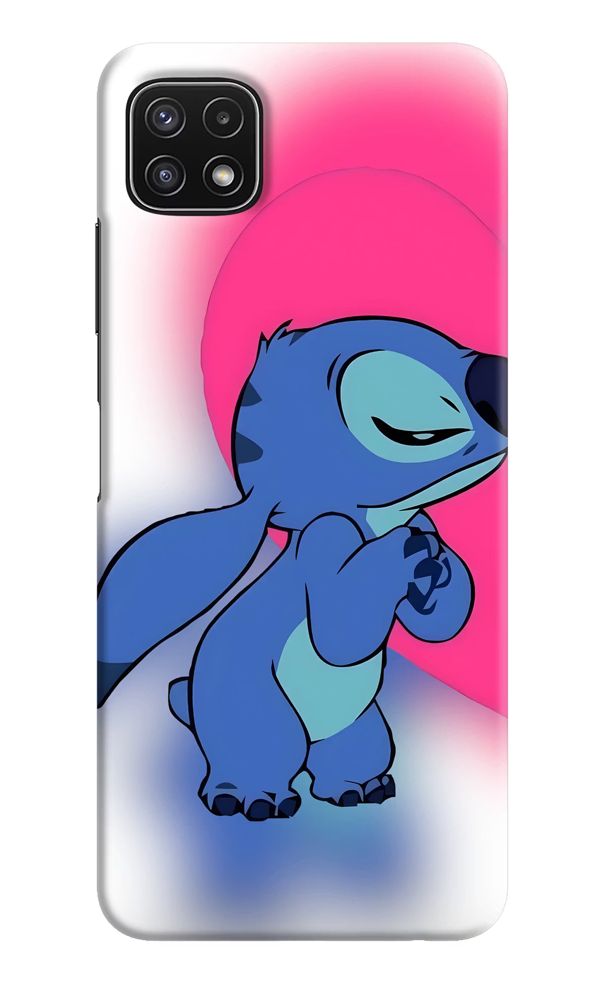 Stitch Hug Samsung A22 5G Back Cover