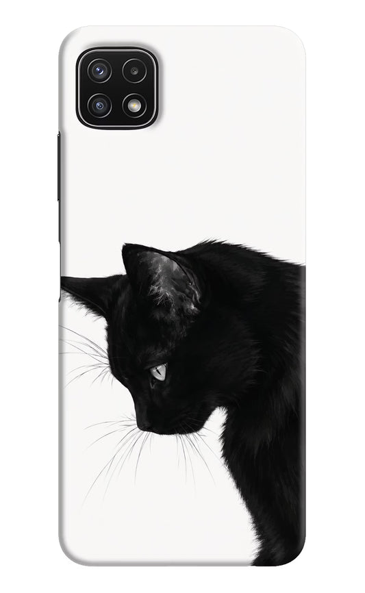 Shadow Gaze Samsung A22 5G Hard Case Back Cover by Casekaro