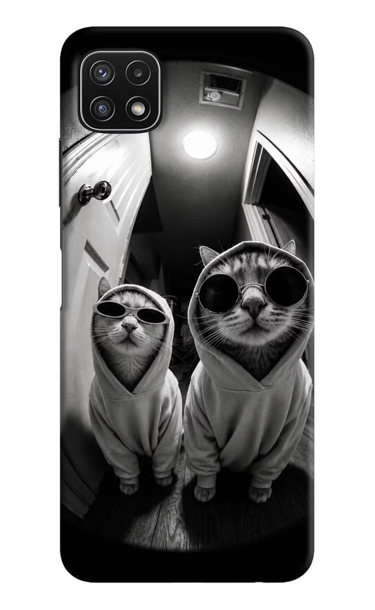 Hood Cats Samsung A22 5G Hard Case Back Cover by Casekaro