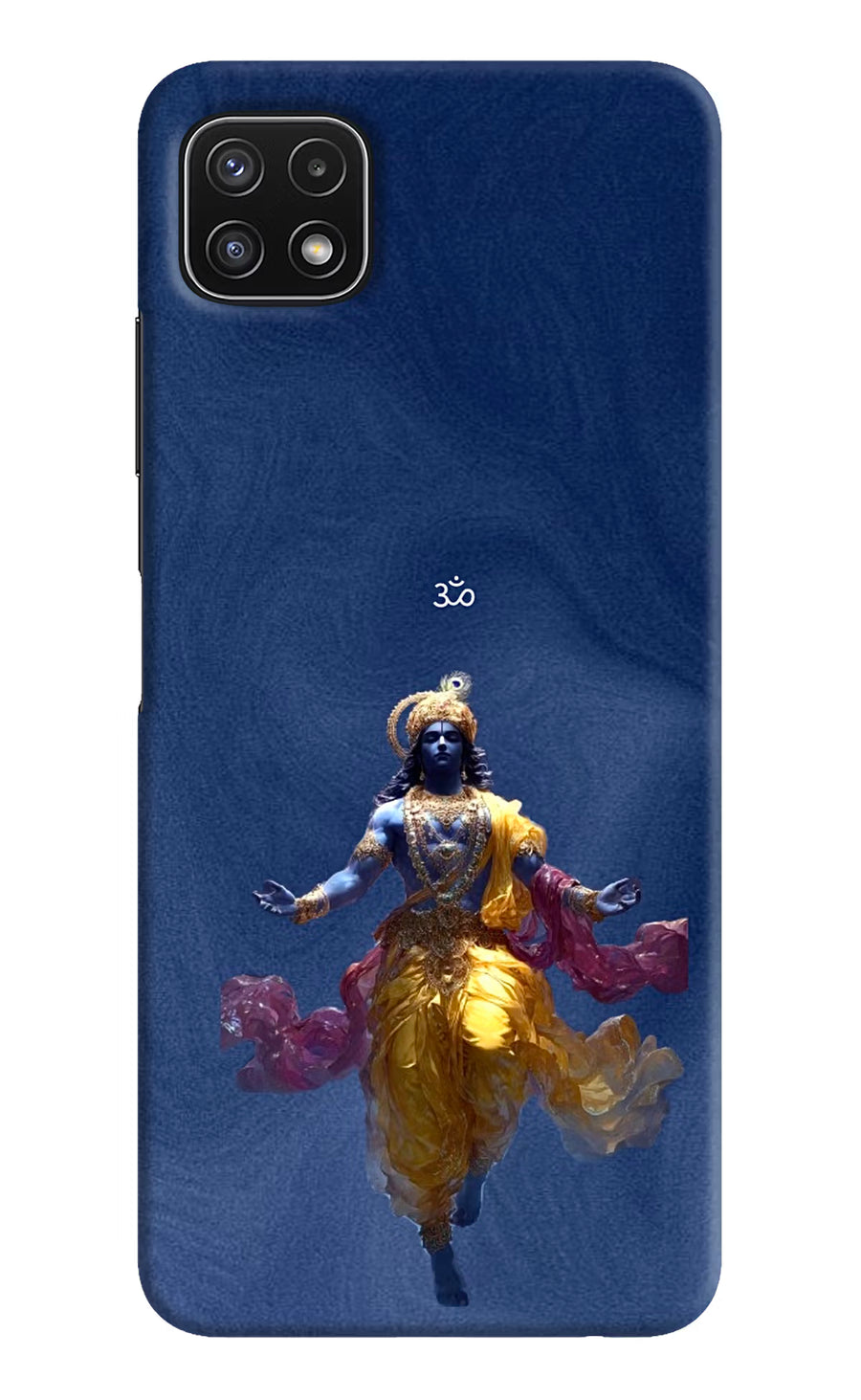 Cosmic Krishna Samsung A22 5G Back Cover, Hard case