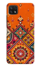Kutch Glow Samsung A22 5G Hard Case Back Cover by Casekaro