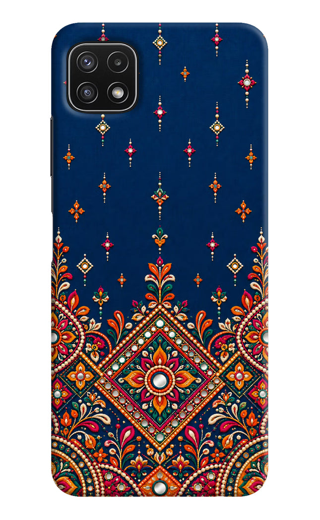Neel Noor Samsung A22 5G Hard Case Back Cover by Casekaro