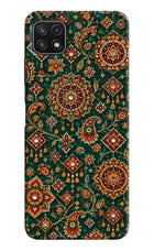 Green Pataka Samsung A22 5G Back Cover