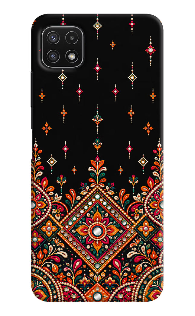 Noir Mehfil Samsung A22 5G Hard Case Back Cover by Casekaro