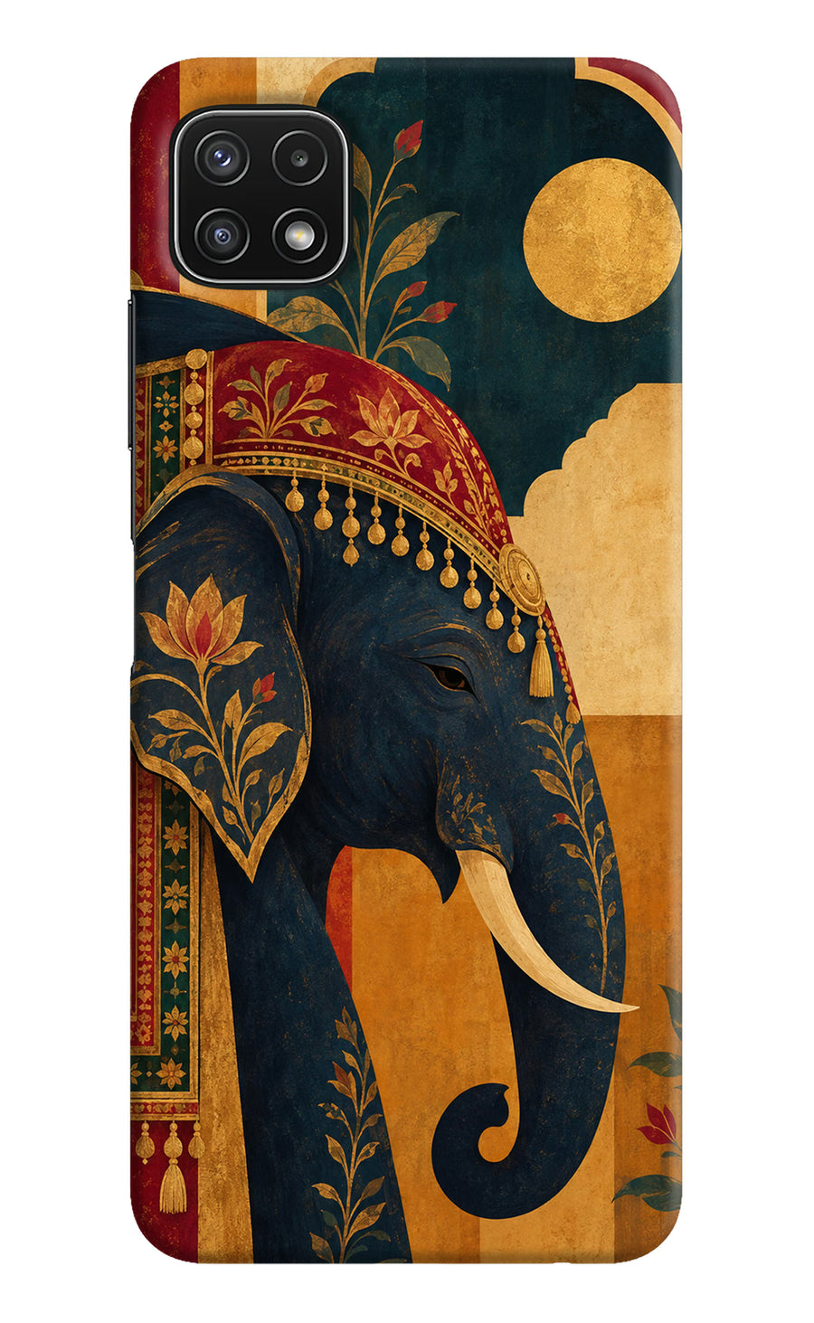 Royal Elephant Samsung A22 5G Back Cover, Hard case