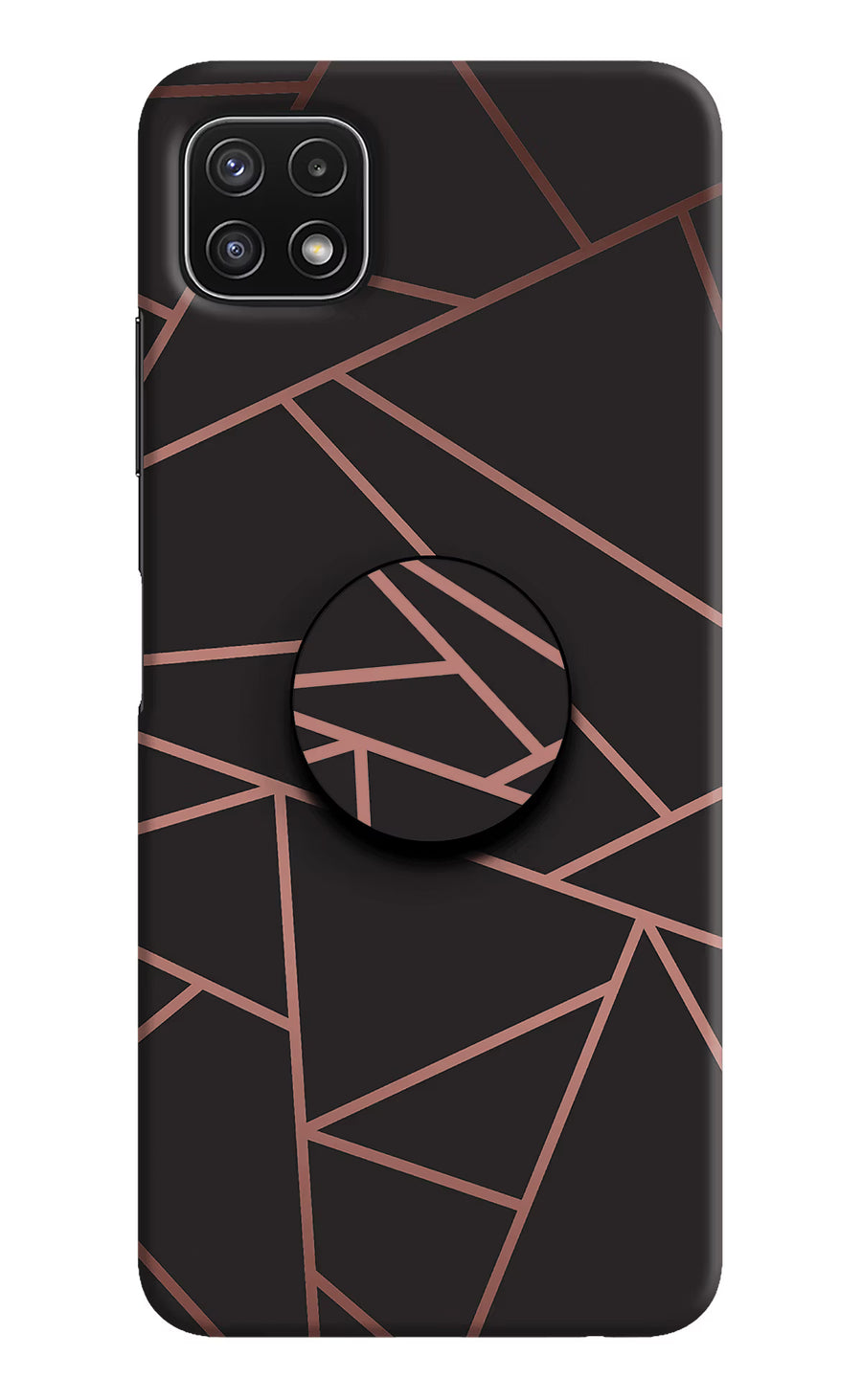 Geometric Pattern Samsung A22 5G Pop Case, Hard case