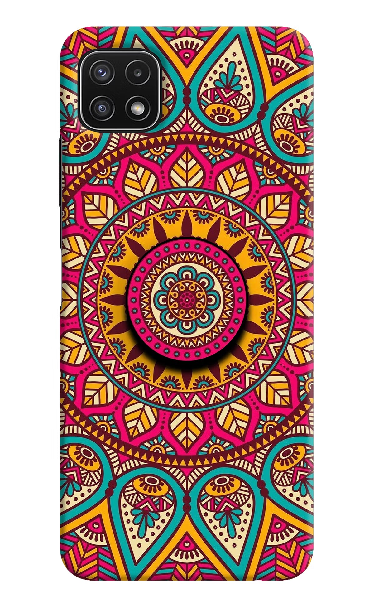 Mandala Samsung A22 5G Pop Case by Casekaro