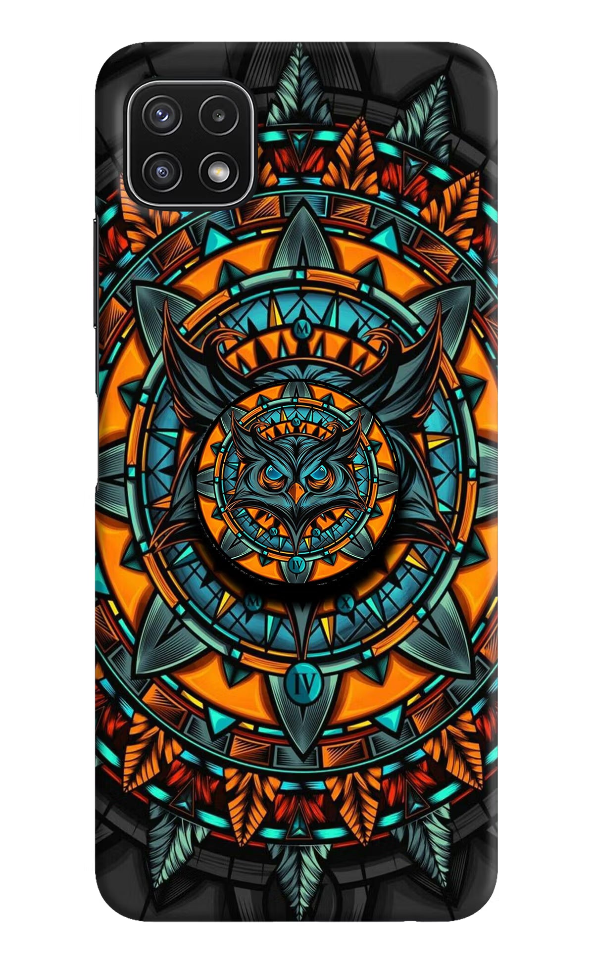 Angry Owl Samsung A22 5G Pop Case by Casekaro