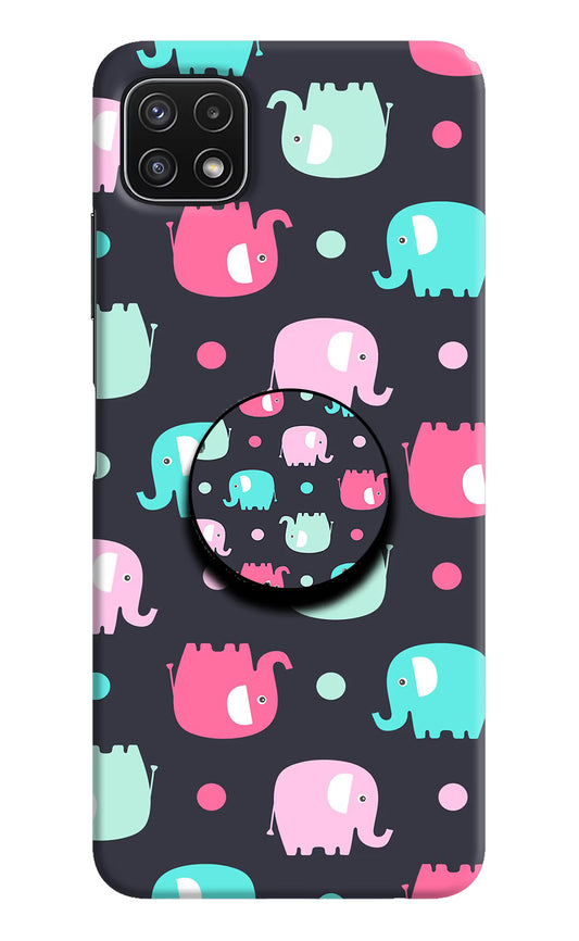 Baby Elephants Samsung A22 5G Pop Case by Casekaro