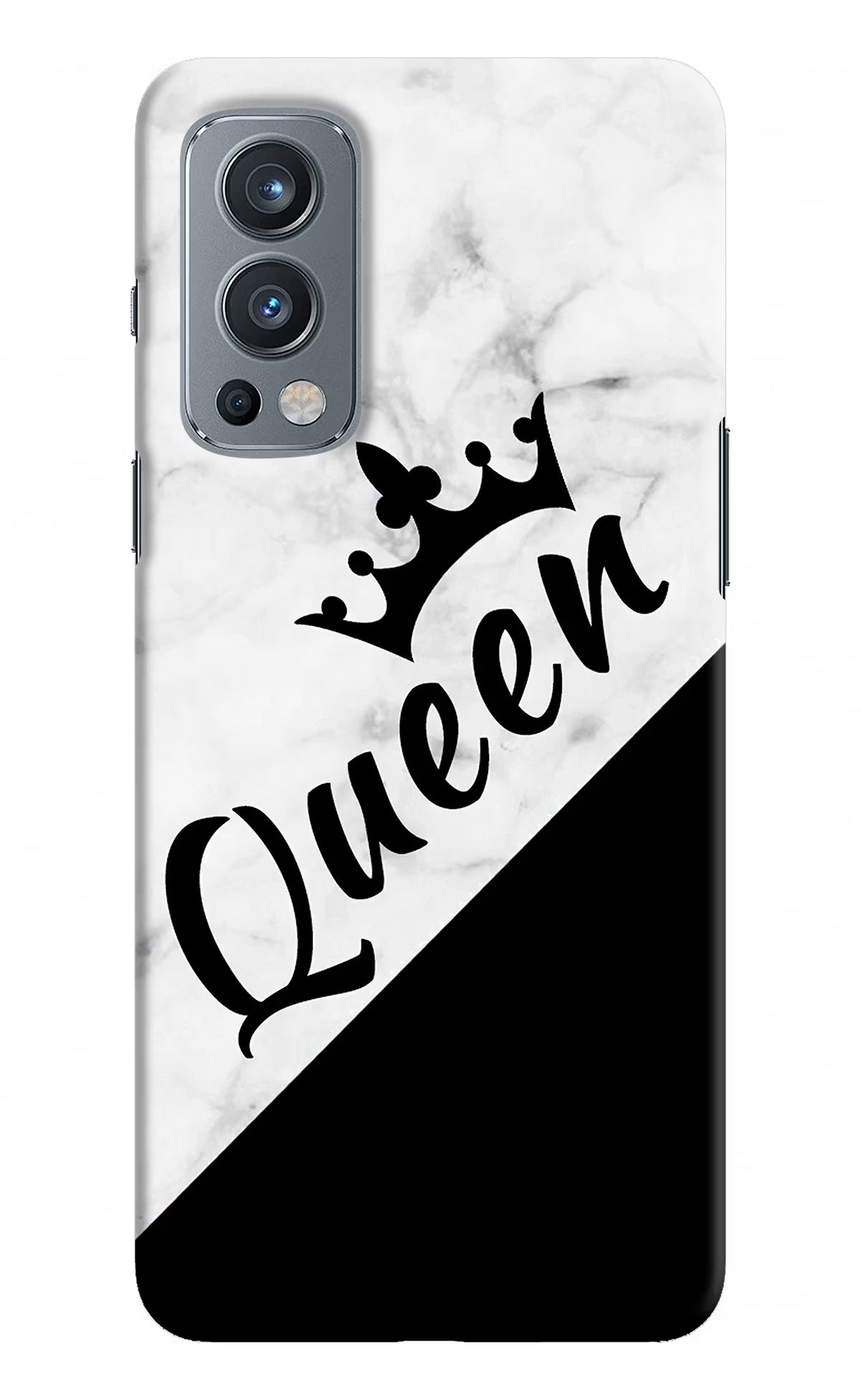 Queen OnePlus Nord 2 5G Hard Case Back Cover by Casekaro