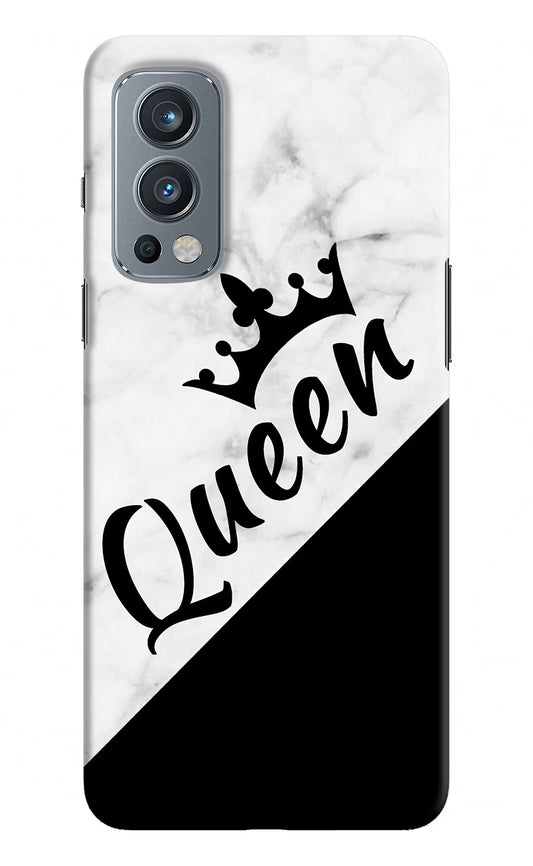 Queen OnePlus Nord 2 5G Hard Case Back Cover by Casekaro
